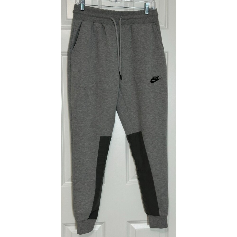 Nike Tech Fleece OG Y2K Joggers Men's Medium Gray Dark Gray Panel Streetwear
